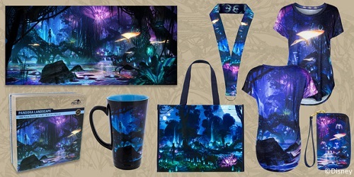 Designs inspired by the Na'vi River Journey