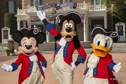 Mickey And Friends In Their Patriotic Best