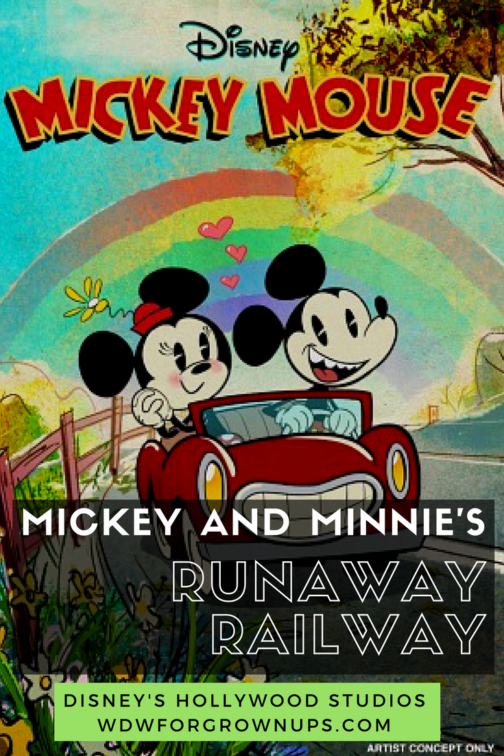 Mickey and Minnie's Runaway Railway Opens In 2019