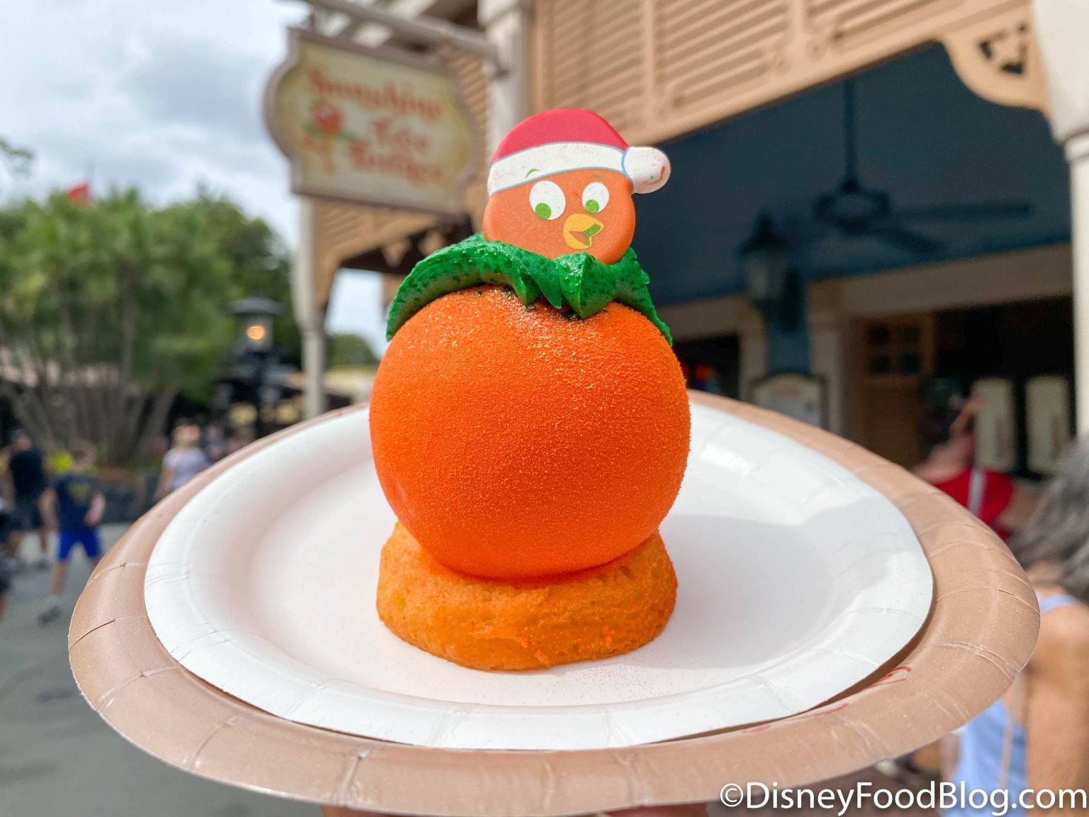 Orange Bird Holiday Treat