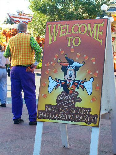 Welcome To Mickey's Not So Scary Halloween Party