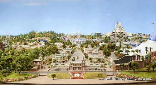 Model of the Disneyland of Walts Imagination