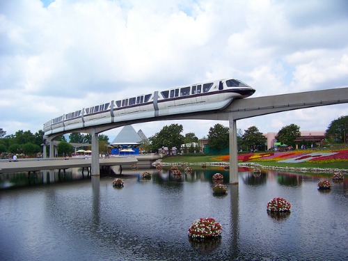 Monorail Black On The Epcot Line