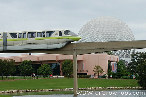 Monorail Lime Over Future World