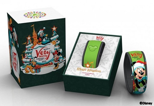 Limited edition retail MagicBand for Mickey's Very Merry Christmas Party
