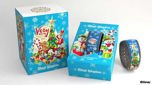 Limited-edition retail MagicBand for Mickey's Very Merry Christmas Party!