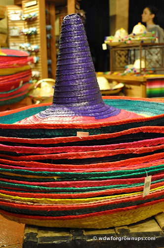 Try on a colorful sombrero in Epcot!