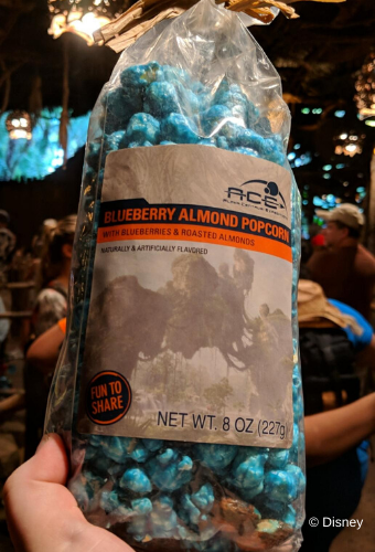 Blueberry Almond Popcorn