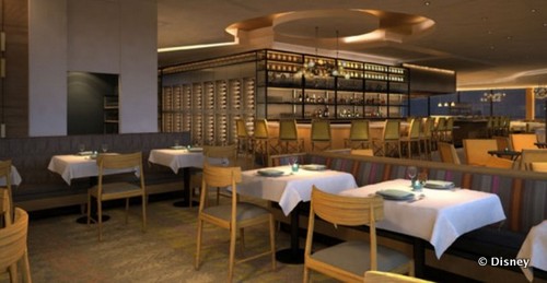 Rendering of New California Grill Decor