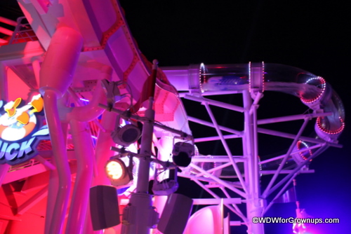 AquaDuck at Night -- Still Running