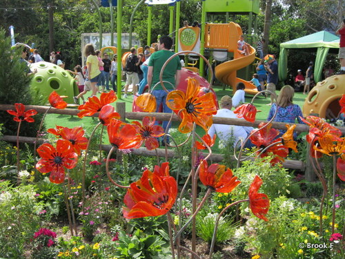 Beautiful Oz Glass Poppies