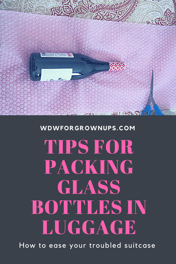 Tips for Packing Glass Bottles in Luggage