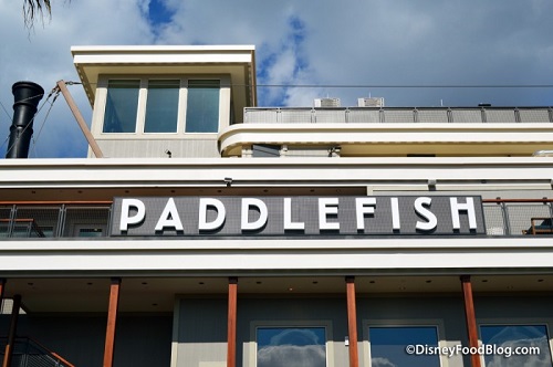 Paddlefish now open at Disney Springs!