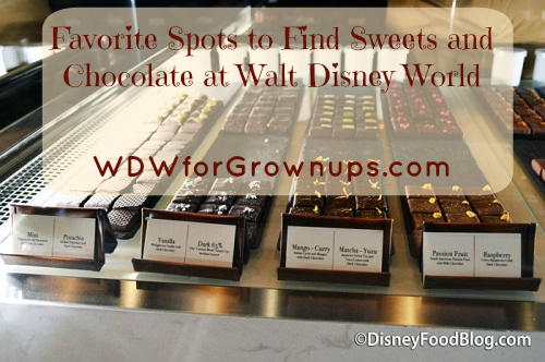 Where you find sweets and chocolate at Disney World?