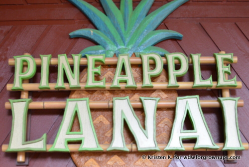 Pineapple Lanai At Disney's Polynesian Village Resort