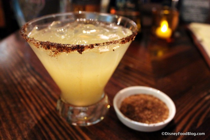 Pineapple Margarita With Black Ant Salt