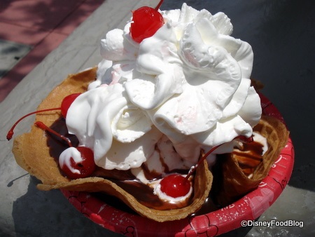 Beat the heat with an ice cream sundae