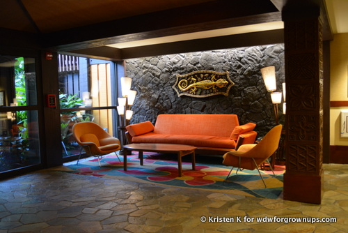 Moorea Mini Lobby Has A Mid Century Feel