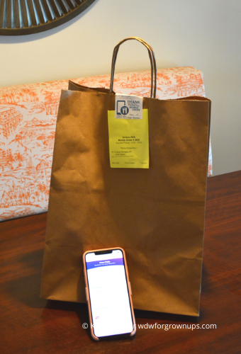 Every To-Go Order Is Bagged And Sealed