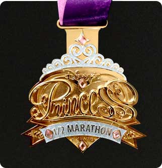 Princess 1/2 Marathon Medal