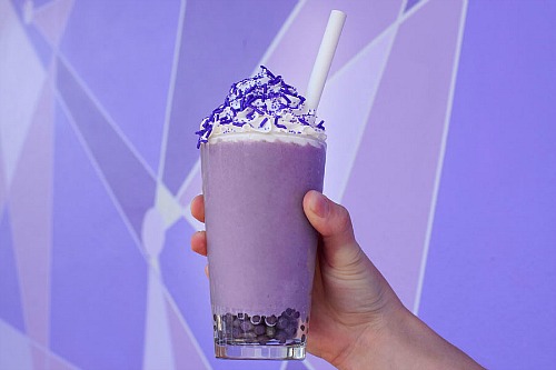 Purple Wall Taro Tea Slush