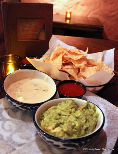 Chips and guac and queso? Yes, please!