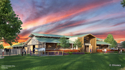 New Equine Barn Artist Rendering