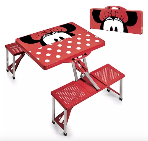 Minnie Mouse Picnic Table with Seats