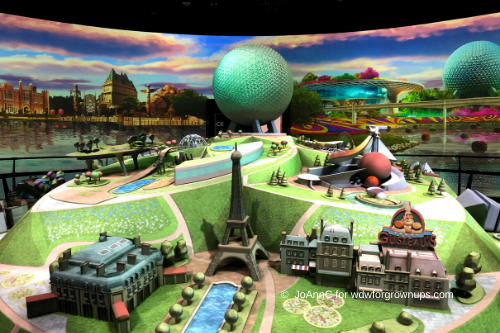 Inside The Epcot Preview Center At The Odyssey