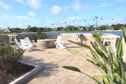 Fire Pit On the Waterfront