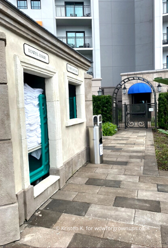 Pool Towels and Life Jackets Are Available Inside The Gate