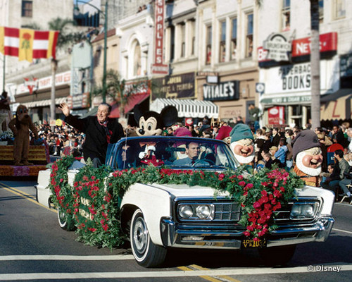 Walt Disney 1966 Rose Parade Grand Marshal