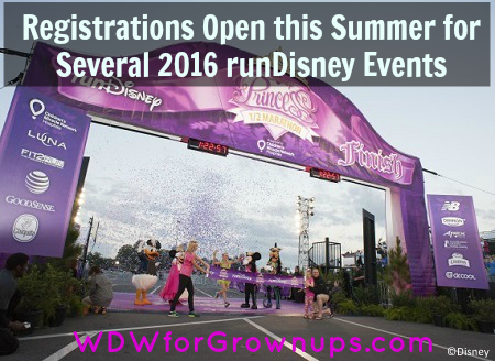 Register for runDisney events this summer!