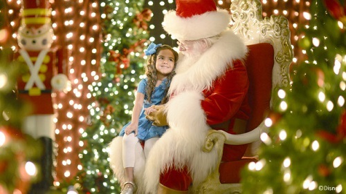 Meet Santa Claus at Santa's Chalet in Disney Springs