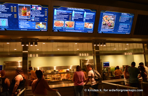 Full Menu Boards And Pick-up Windows
