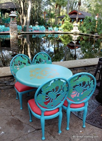 Great seating areas at Flame Tree Barbecue