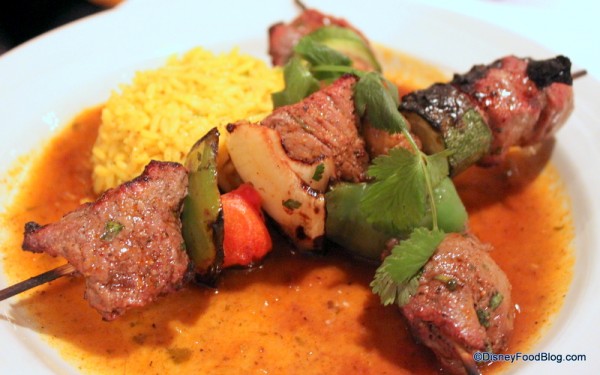 Beef Shish Kebob from Restaurant Marakesh