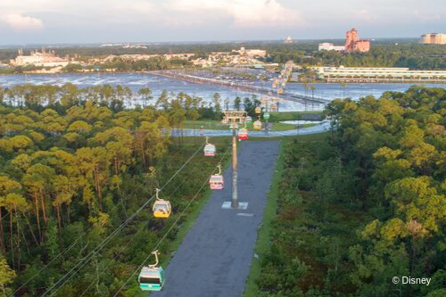 Disney Skyliner Route