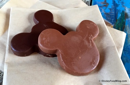 Solid chocolate Mickeys from Zuri's Sweet Shop
