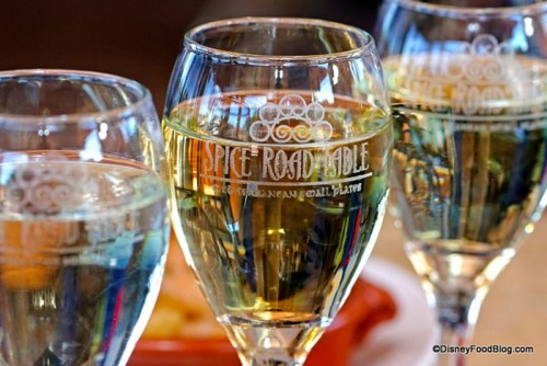 Spice Road Table White Wine Flight