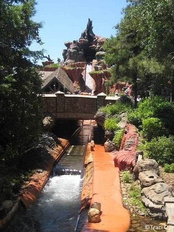 You can't miss Splash Mountain at the Magic Kingdom