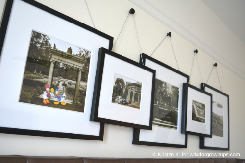 Themed Artwork Over King Bed