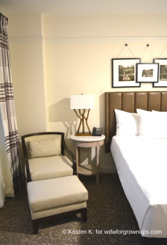 Bedroom Chair and Ottoman