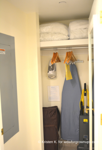 Bathroom Closet with Supplies