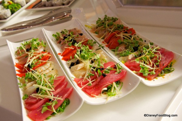 Sashimi at California Grill