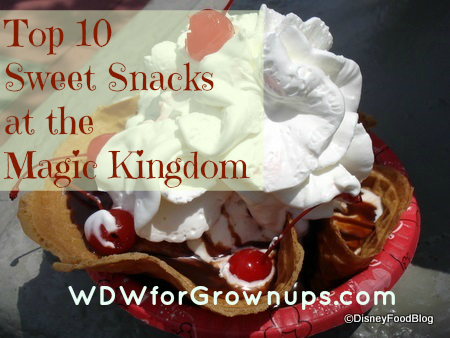What is your favorite sweet snack at the Magic Kingdom?