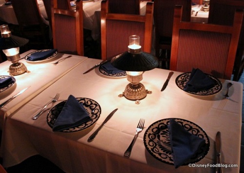 Love the table settings at the San Angel Inn