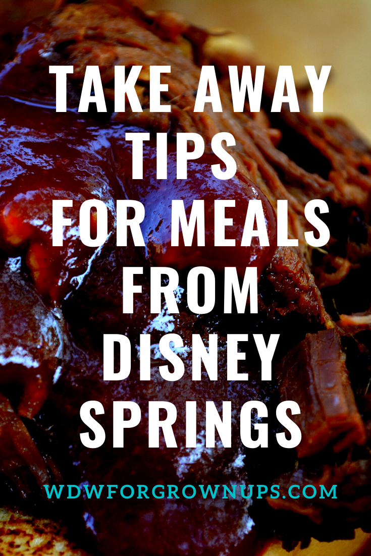 Take Away Tips For Meals From Disney Springs