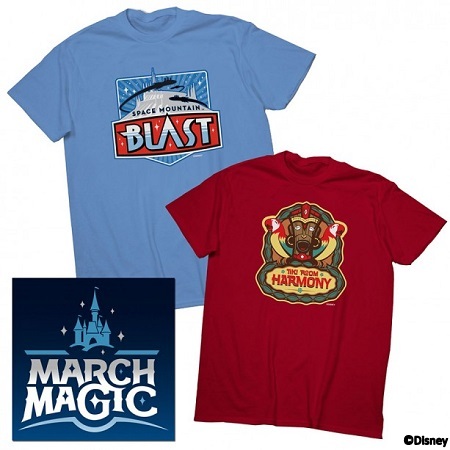Show your Disney Side with March Magic team shirts