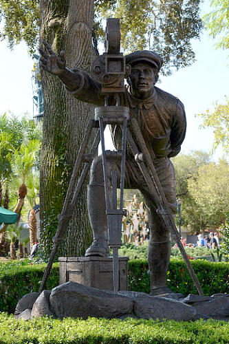 The Filmmaker Statue